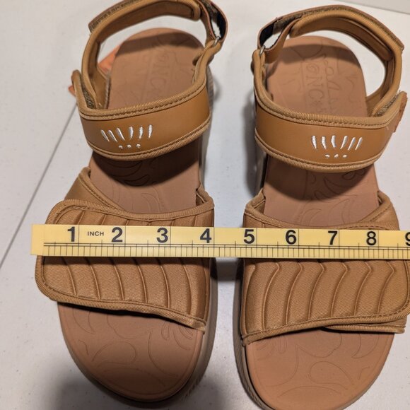 ONCAI Walking Ortho Hiking Sandal Khaki/Beige Women’s Shoes Size 12 Sandals - Picture 15 of 15